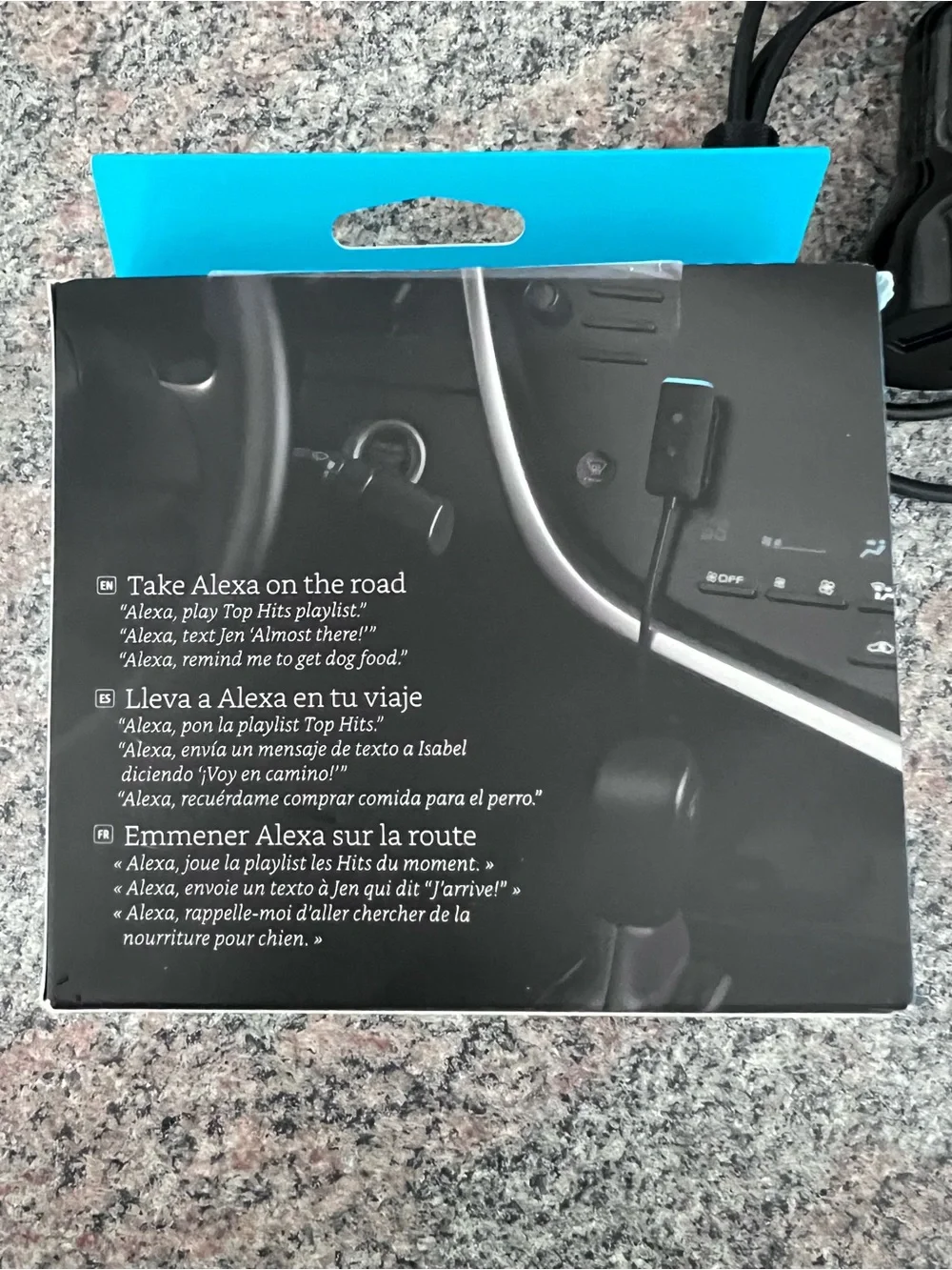 Amazon Auto Car Alexa Accessory - Black